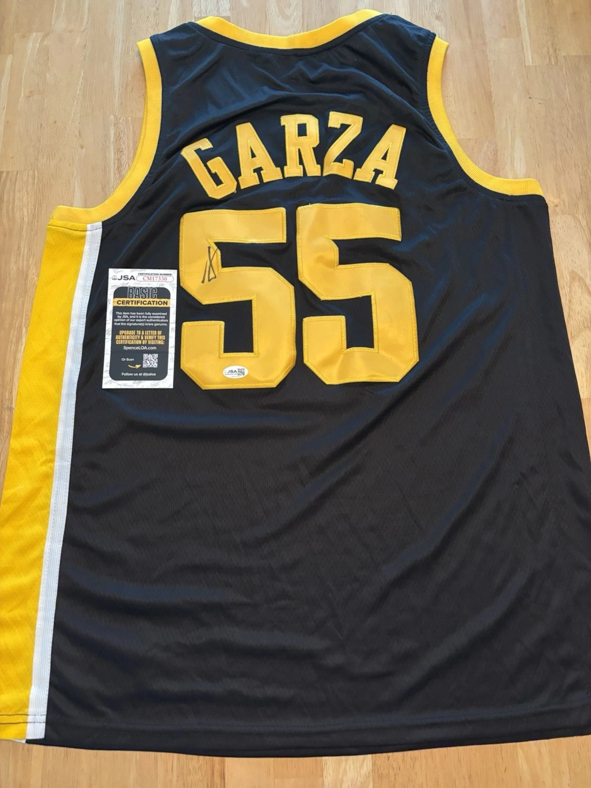 Luka Garza Signed Autographed Iowa Hawkeyes NCAA Jersey RARE. JSA Coa. Celtics
