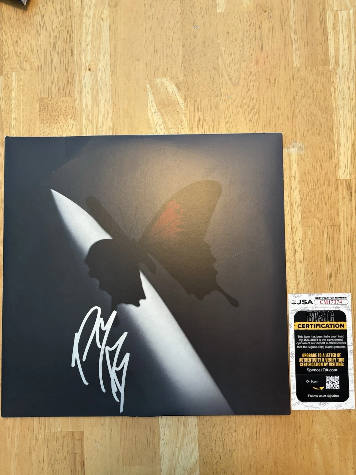 Post Malone Twelve Carat Tootache Signed Album Vinyl Austin JSA COA