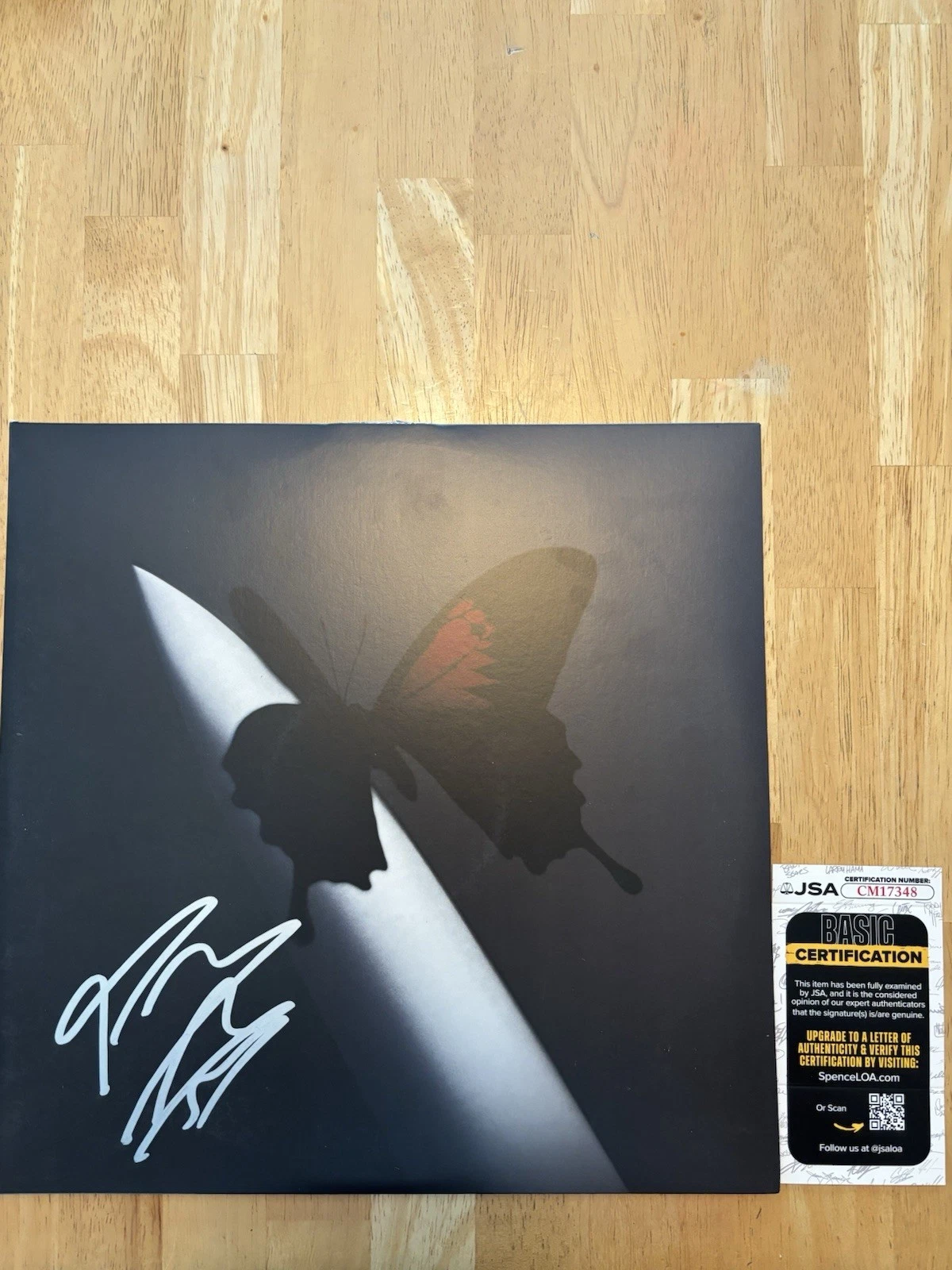 Post Malone Twelve Carat Tootache Signed Album Vinyl Austin JSA COA