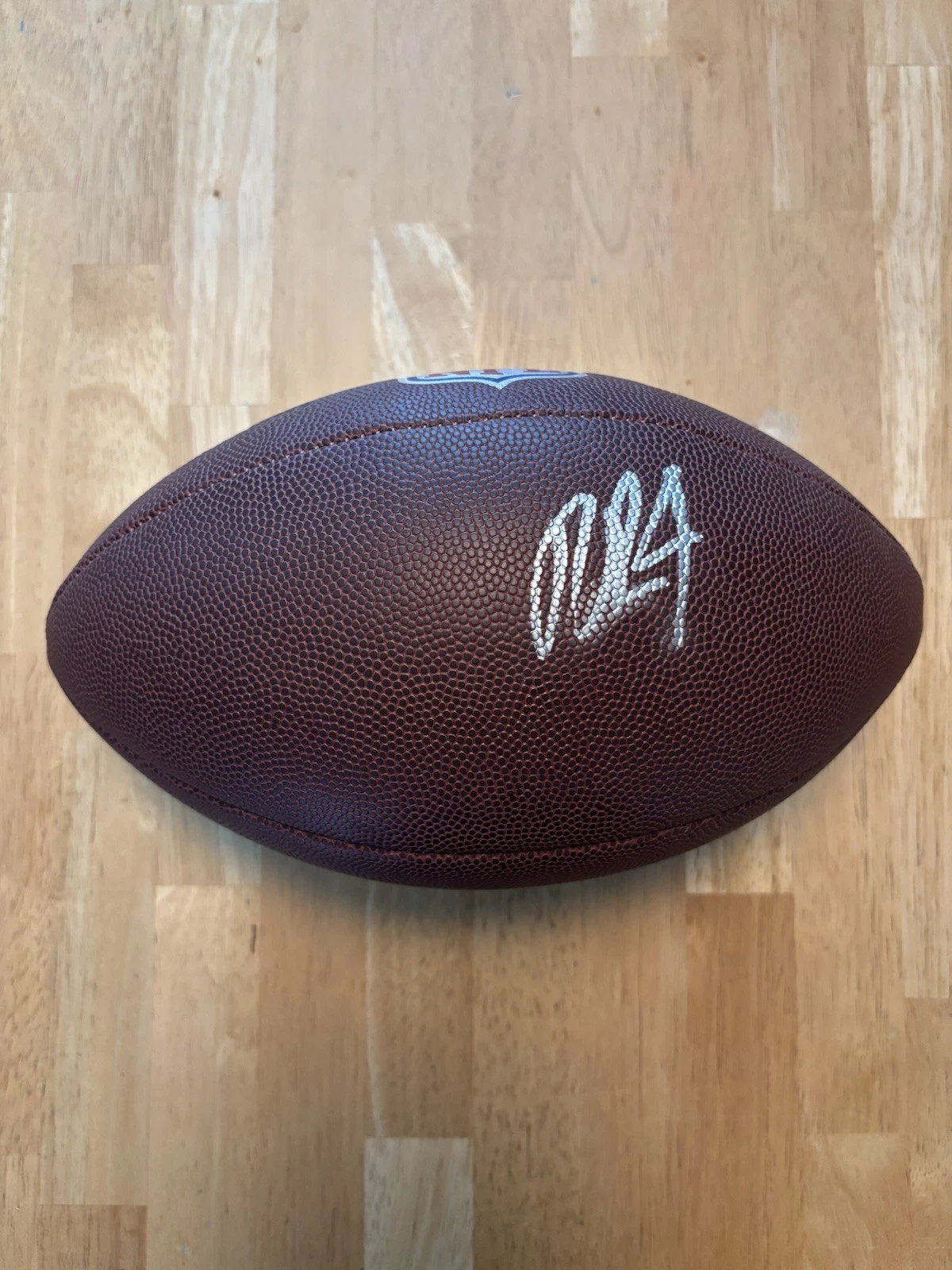 RASHEE RICE SIGNED Autographed FOOTBALL JSA COA. Kansas City Chiefs.