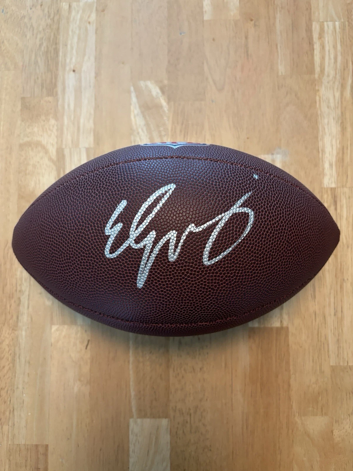 ELI MANNING  Signed Autographed NFL Football.  New York Giants JSA Coa