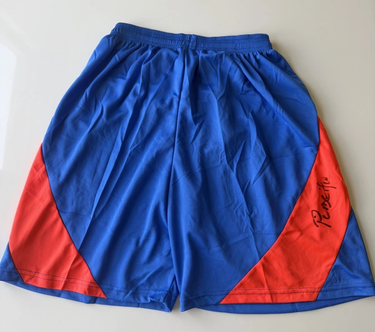 Carlos Pibe Valderrama Autographed Colombia Shorts World Cup Beckett