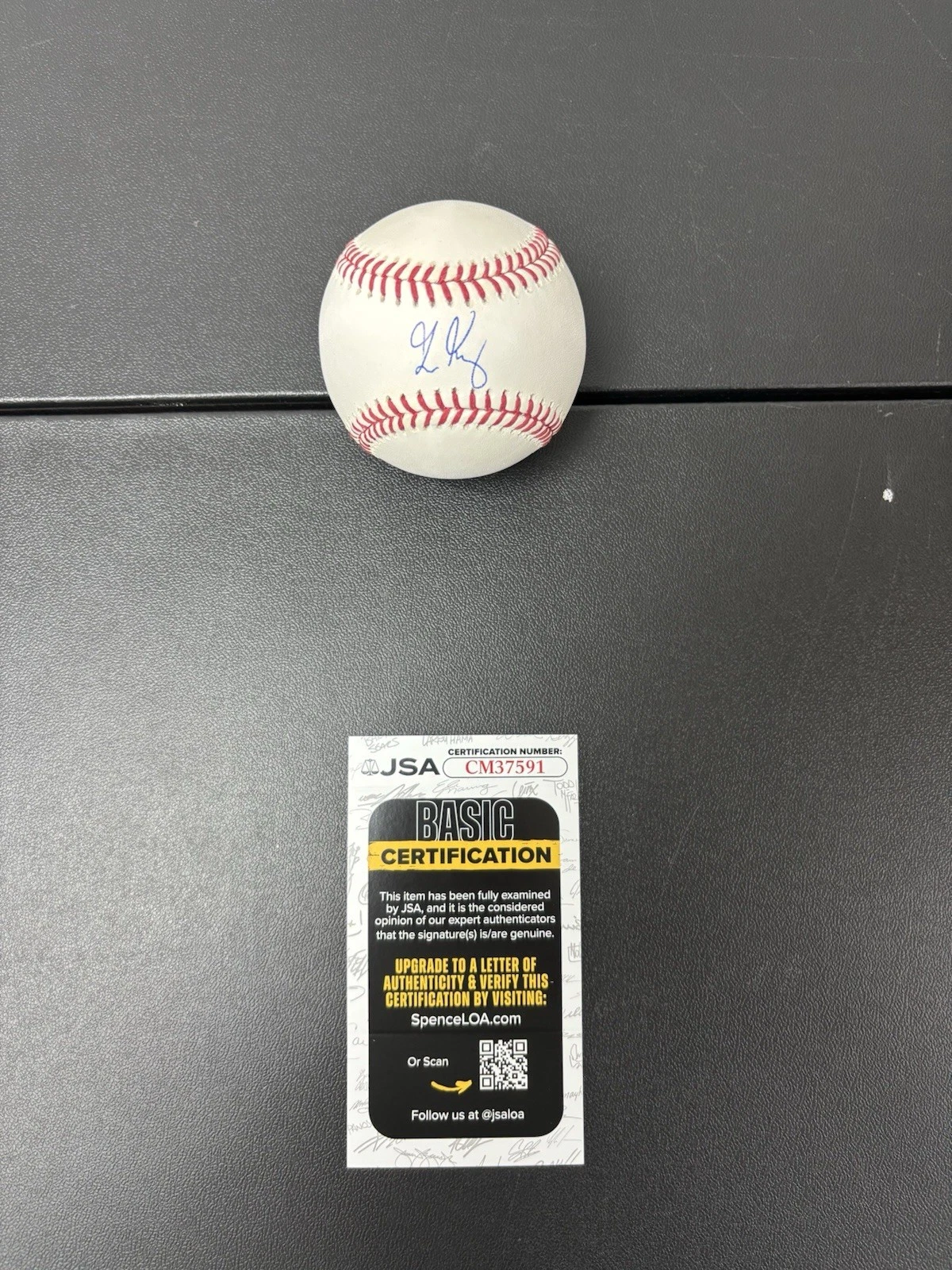 George Kirby Signed Official ROMLB Baseball Sweet Spot Auto Seattle Mariners JSA