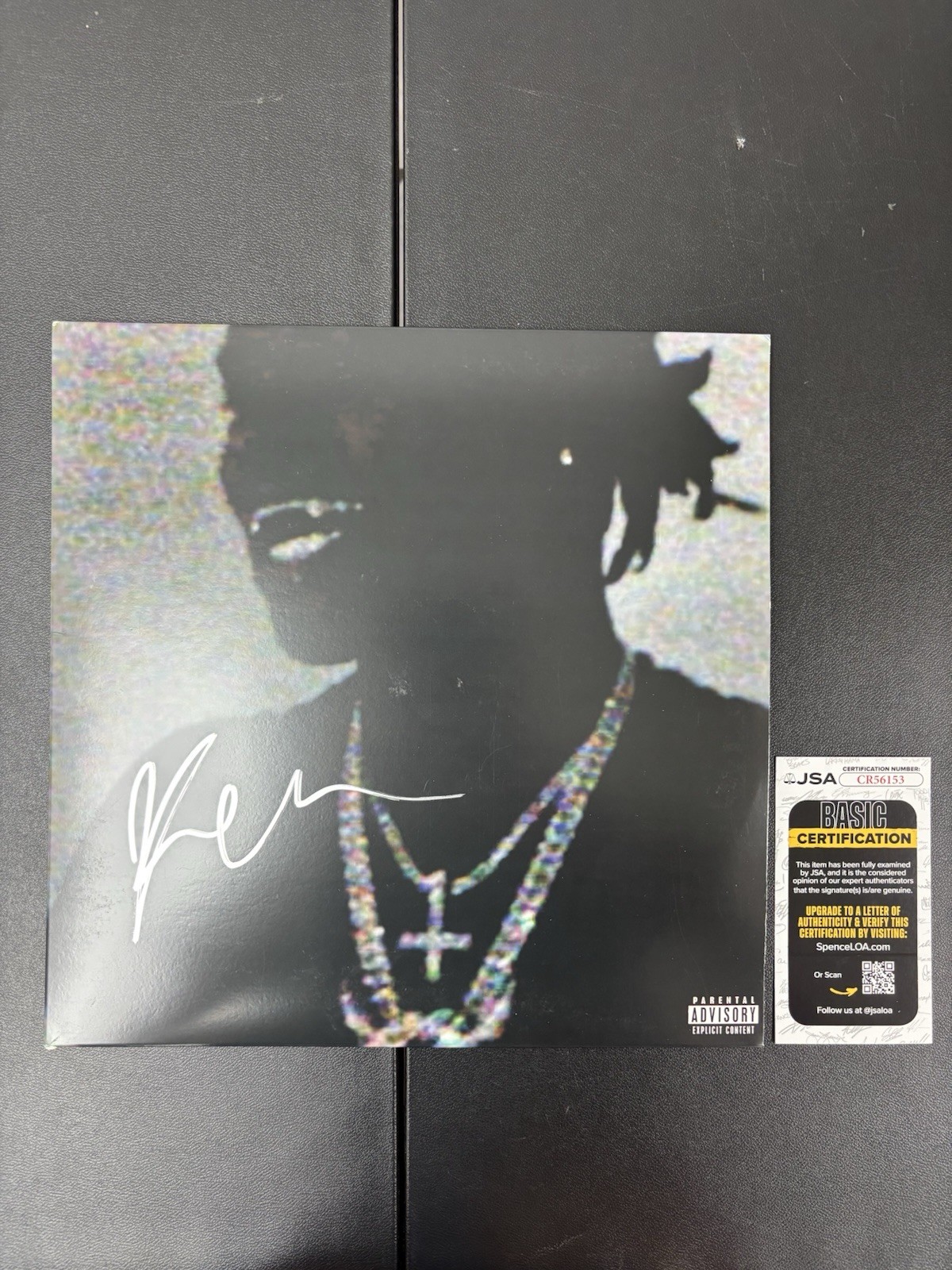 KEN CARSON SIGNED ‘A GREAT CHAOS’ VINYL RECORD ALBUM LP RAPPER JSA COA