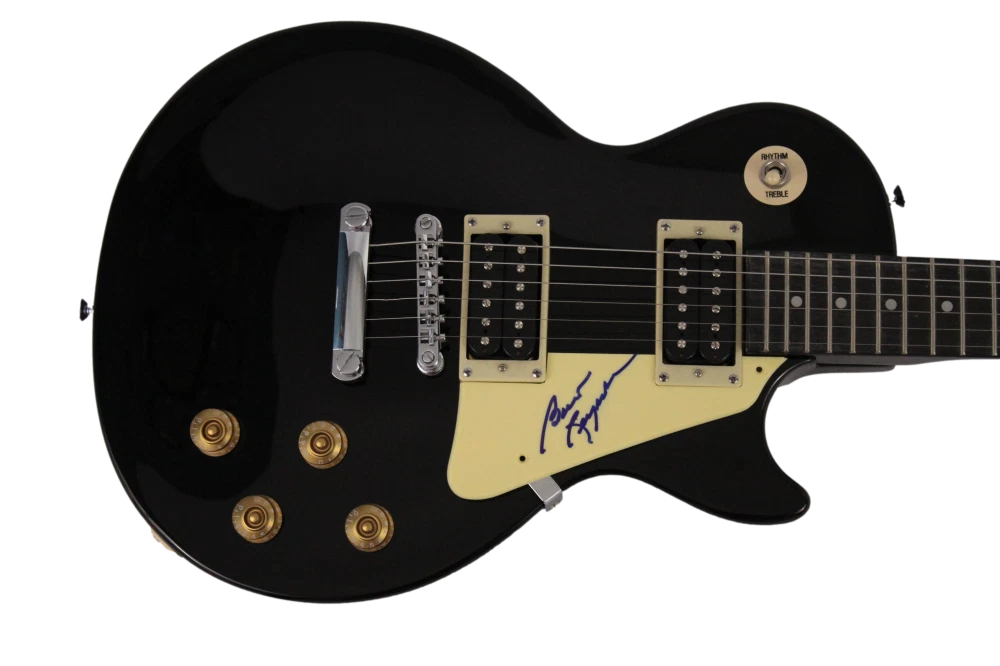 BURT REYNOLDS SIGNED AUTOGRAPH GIBSON EPIPHONE LES PAUL GUITAR - DELIVERANCE JSA