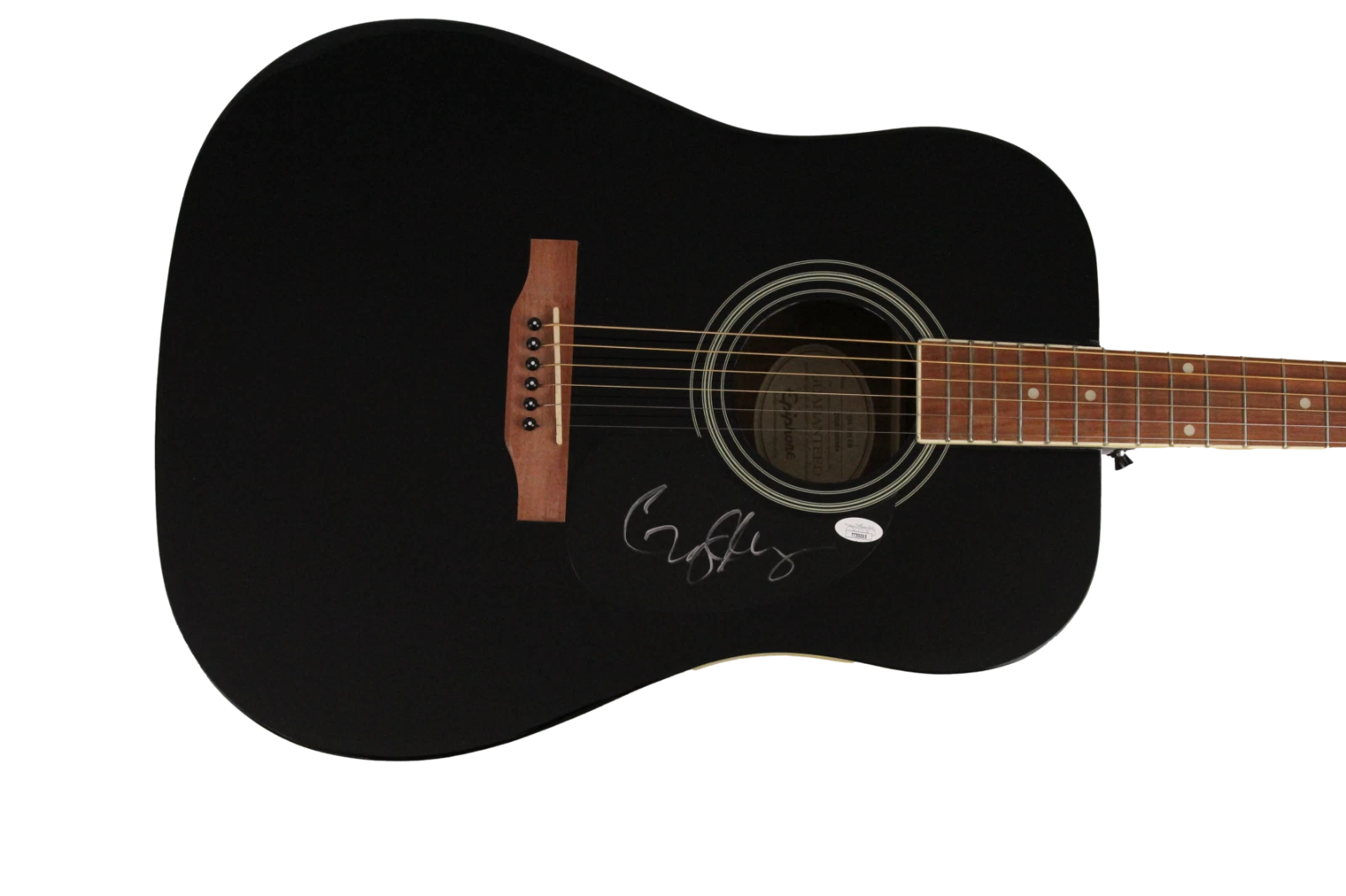 GARY CLARK JR SIGNED AUTOGRAPH GIBSON EPIPHONE ACOUSTIC GUITAR - THIS LAND JSA
