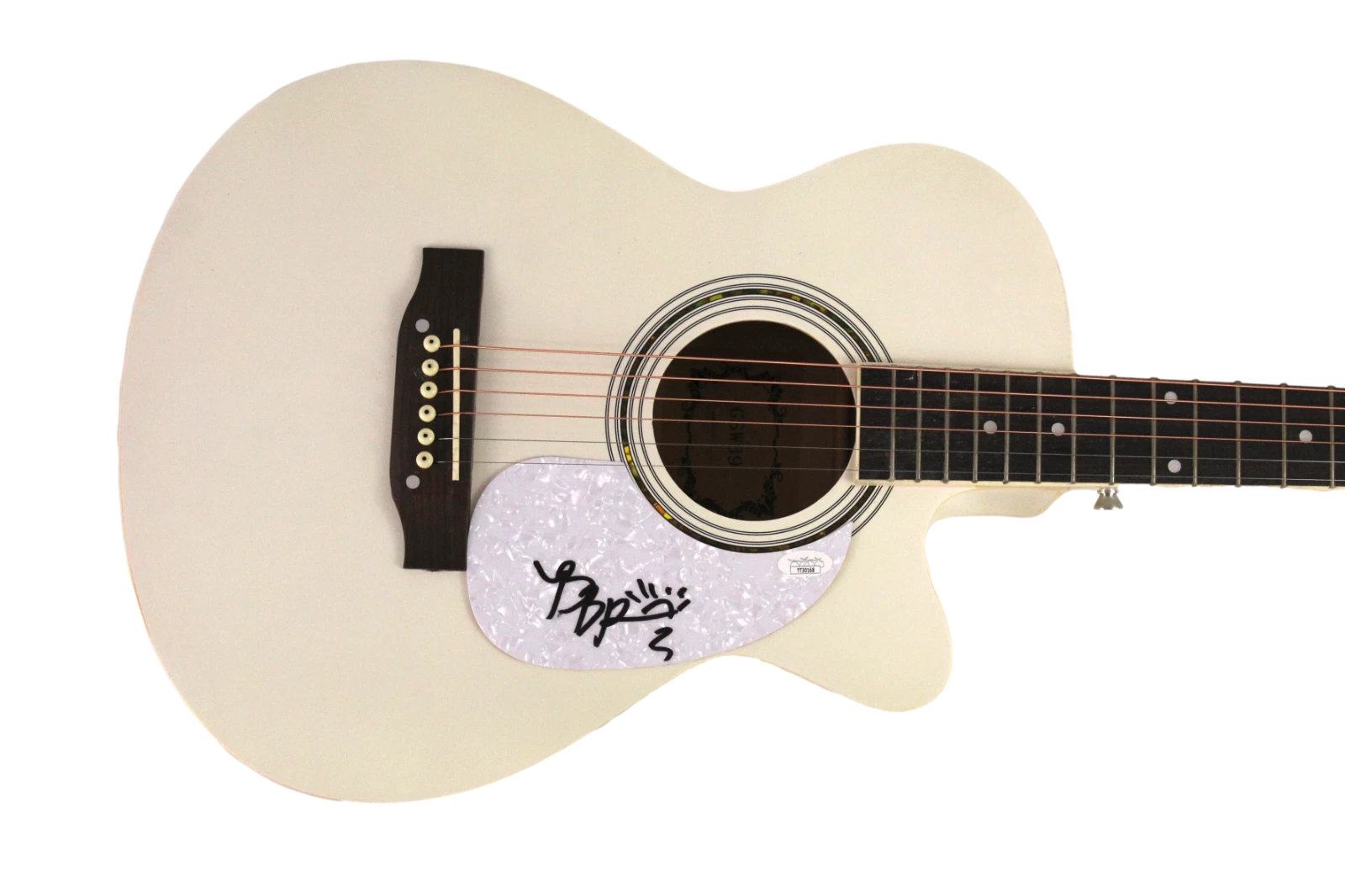BLANCO BROWN SIGNED AUTOGRAPH FULL SIZE ACOUSTIC GUITAR - THE GIT UP STAR W/ JSA