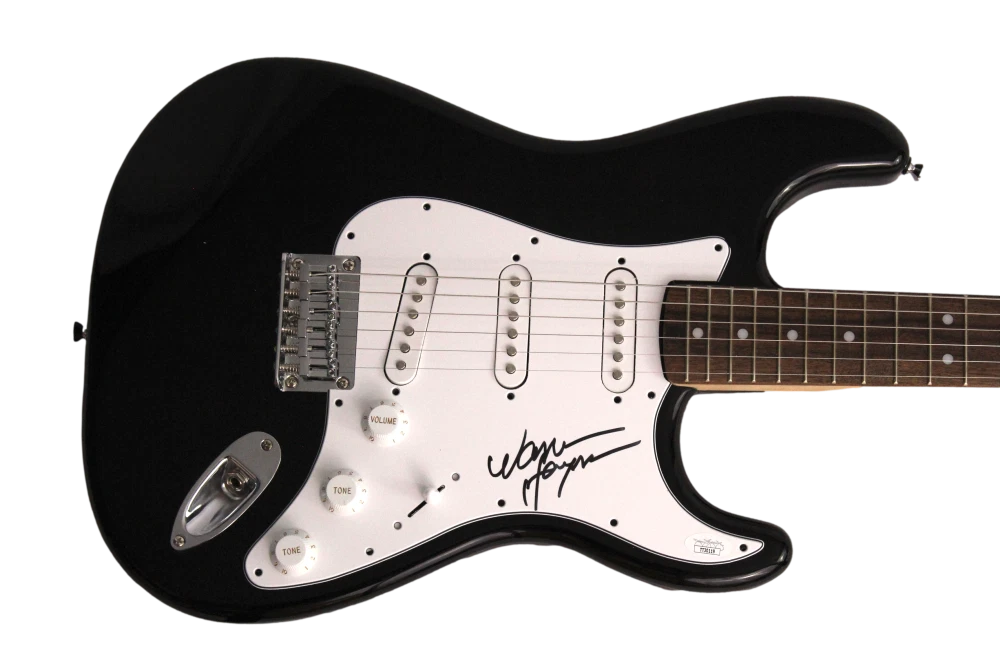 WARREN HAYNES ALLMAN BROTHERS BAND SIGNED AUTOGRAPH B FENDER ELECTRIC GUITAR JSA
