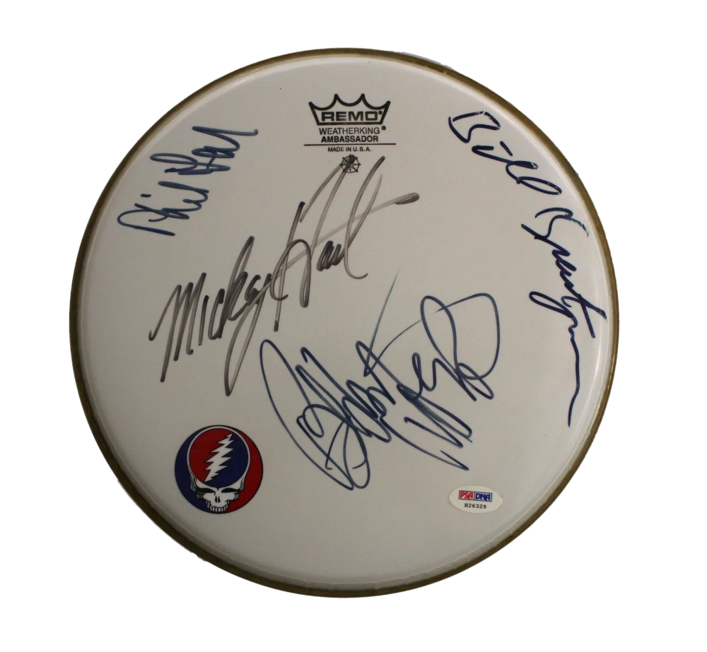 GRATEFUL DEAD BAND (X4) SIGNED AUTOGRAPH 10