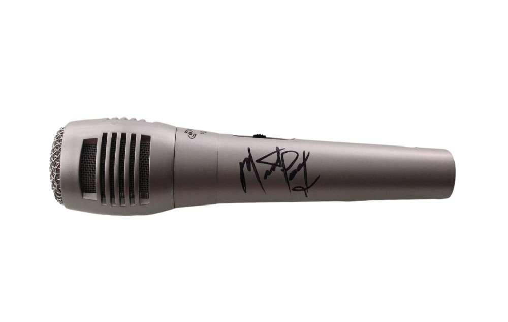 MEAT LOAF SIGNED AUTOGRAPH MICROPHONE MIC - THE ROCKY HORROR PICTURE SHOW W/ BAS