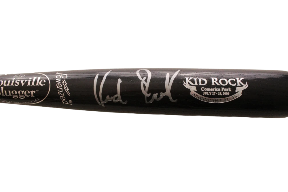 KID ROCK SIGNED AUTOGRAPH CUSTOM AMERICAN BAD ASS BASEBALL BAT - VERY RARE JSA