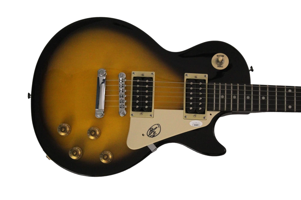 BRANDON TAZ NIEDERAUER SIGNED AUTOGRAPH GIBSON EPIPHONE LES PAUL GUITAR  JSA COA