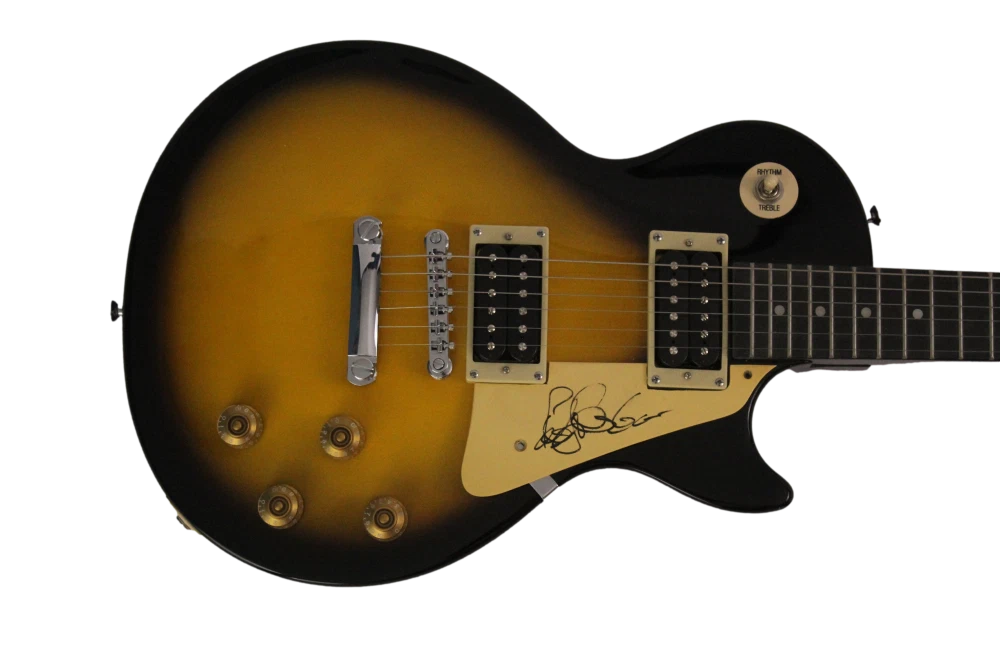 PETER GREEN SIGNED AUTOGRAPH GIBSON EPIPHONE LES PAUL GUITAR FLEETWOOD MAC JSA