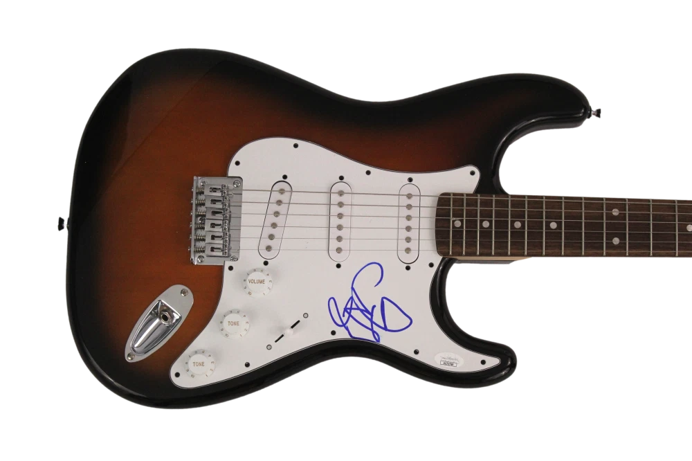 SIA SIGNED AUTOGRAPH FULL SIZE FENDER ELECTRIC GUITAR - THIS IS ACTING - JSA COA