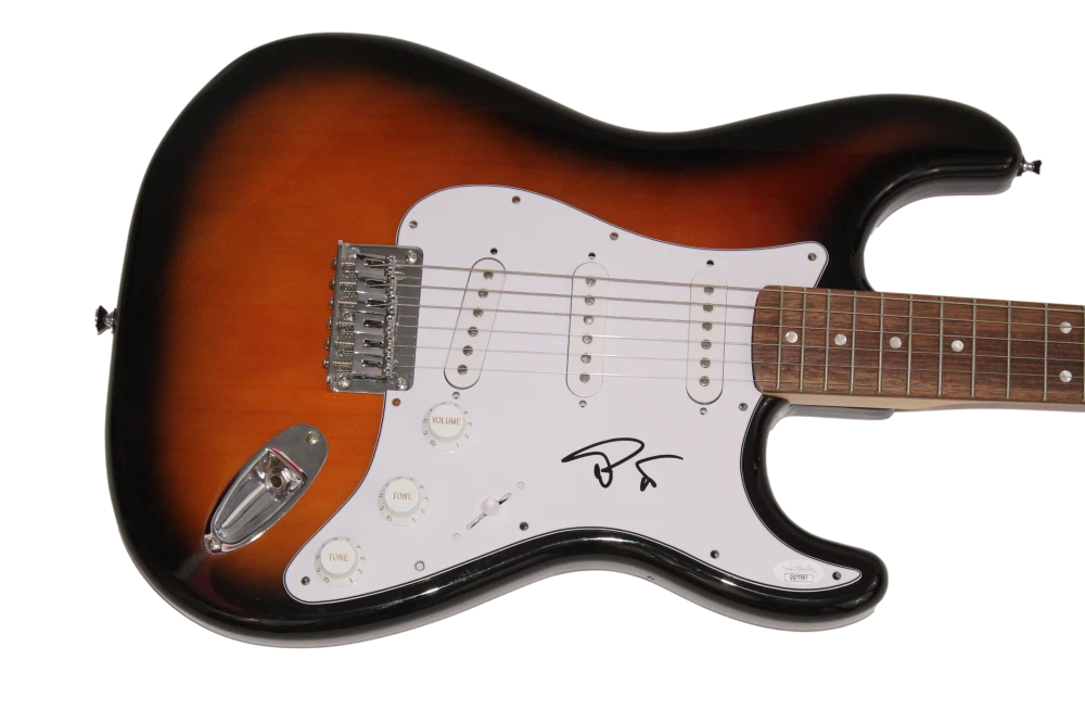 TREY ANASTASIO SIGNED AUTOGRAPH FULL SIZE FENDER ELECTRIC GUITAR - PHISH W/ JSA