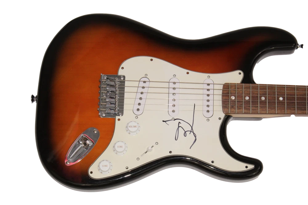 JOHNNY DEPP SIGNED AUTOGRAPH FENDER ELECTRIC GUITAR - HOLLYWOOD VAMPIRES JSA COA