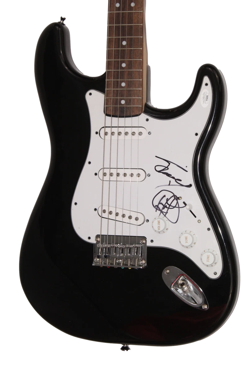 JIMMY CLIFF SIGNED AUTOGRAPH FULL SIZE FENDER ELECTRIC GUITAR REGGAE JSA COA