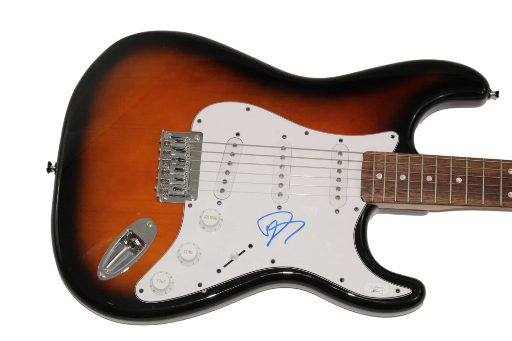 DAVE GROHL SIGNED AUTOGRAPH FENDER ELECTRIC GUITAR NIRVANA FOO FIGHTERS JSA