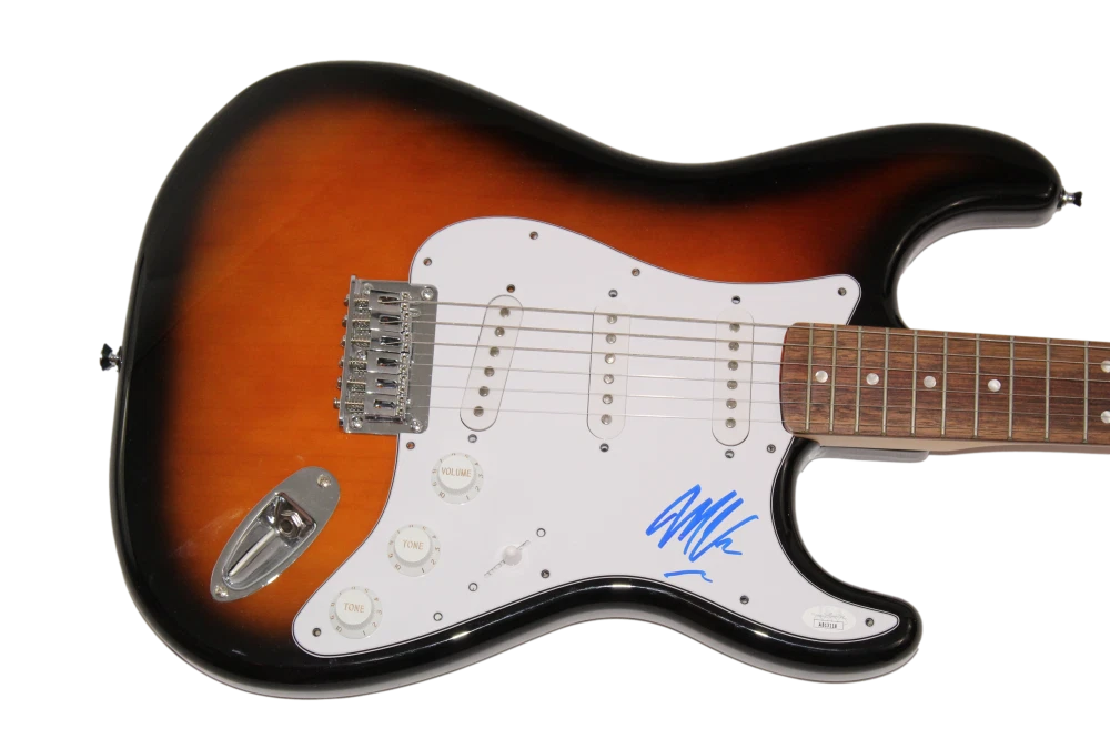 MARCUS KING SIGNED AUTOGRAPH FULL SIZE FENDER ELECTRIC GUITAR EL DORADO JSA COA