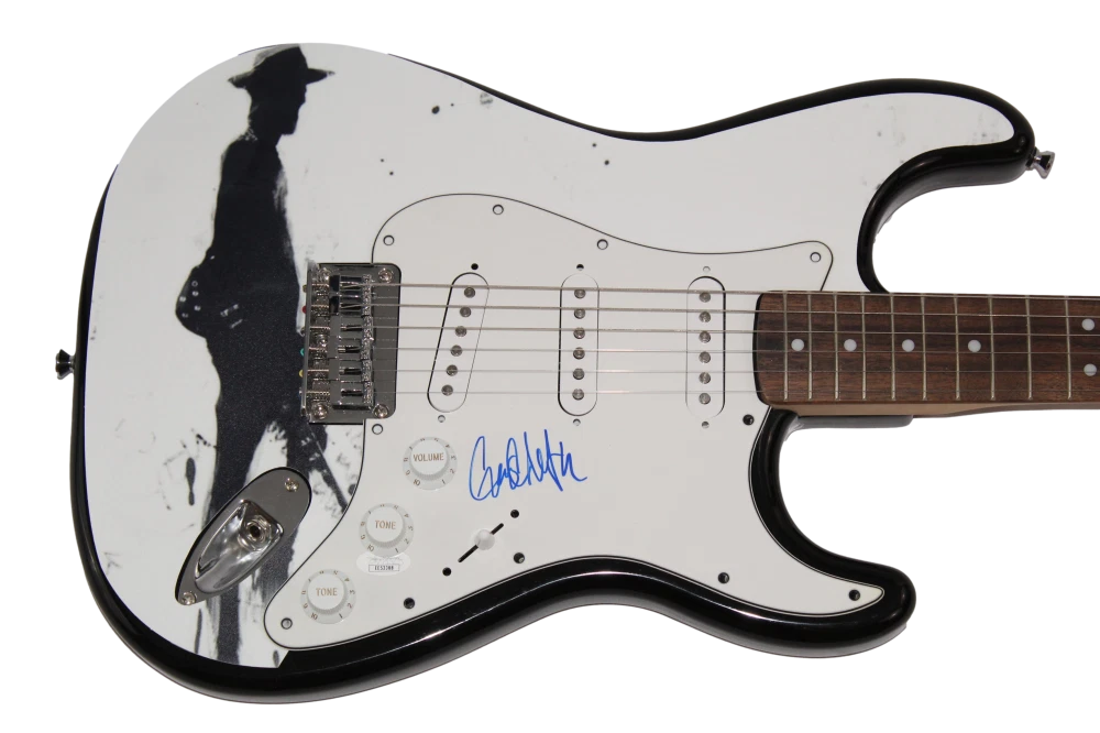GARY CLARK JR SIGNED AUTOGRAPH CUSTOM 1/1 FENDER ELECTRIC GUITAR w/ JSA COA