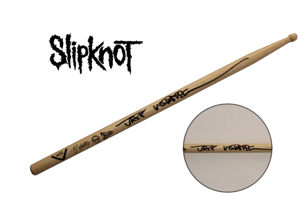JAY WEINBERG SIGNED AUTOGRAPH DRUMSTICK - SLIPKNOT DRUMMER w/ JSA COA