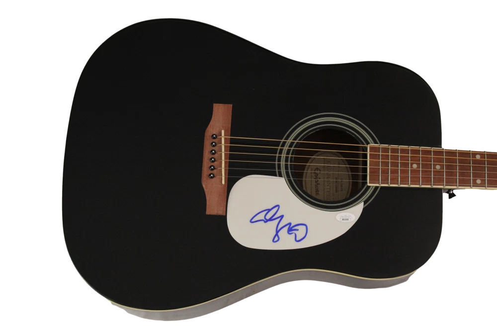 ADAM SANDLER SIGNED AUTOGRAPH GIBSON EPIPHONE ACOUSTIC GUITAR HAPPY GILMORE JSA