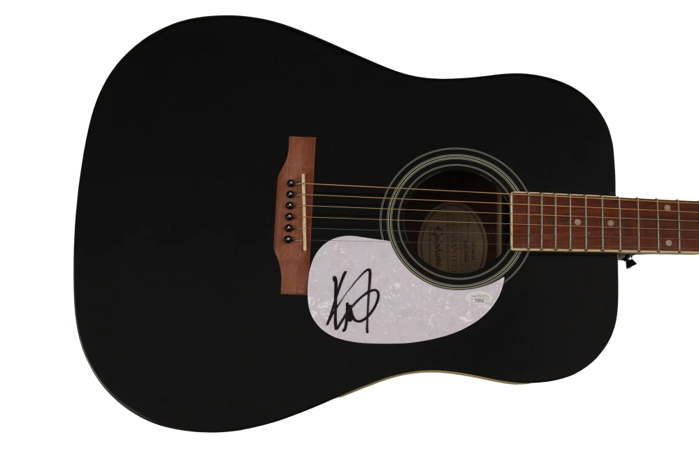 KIP MOORE SIGNED AUTOGRAPH GIBSON EPIPHONE ACOUSTIC GUITAR - WILD ONES JSA COA
