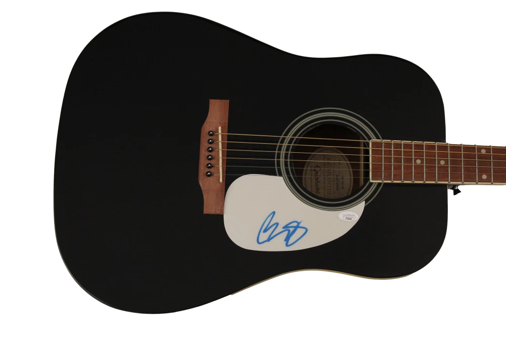 BRAD PAISLEY SIGNED AUTOGRAPH GIBSON ACOUSTIC GUITAR - TIME WELL WASTED JSA COA