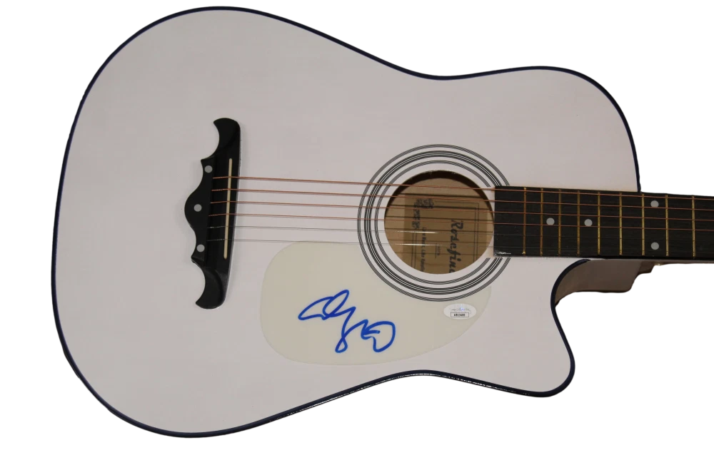ADAM SANDLER SIGNED AUTOGRAPH ACOUSTIC GUITAR - HAPPY GILMORE STAR W/ JSA COA