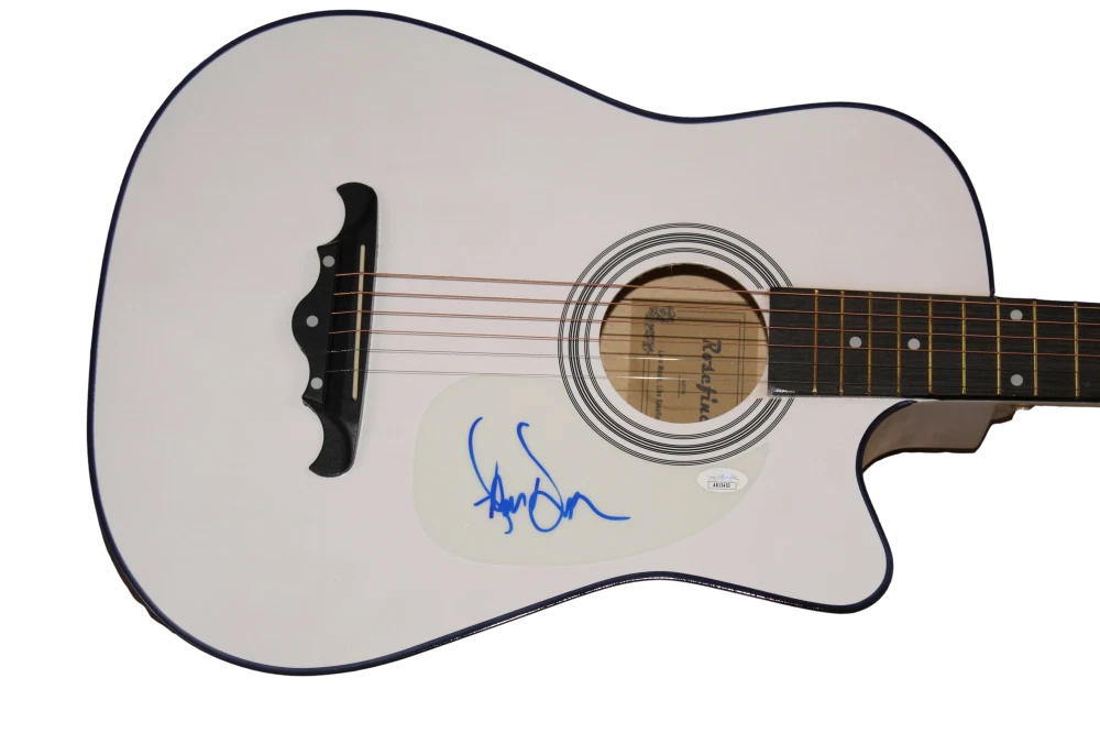 ADAM DURITZ SIGNED AUTOGRAPH FULL SIZE ACOUSTIC GUITAR COUNTING CROWS STUD JSA