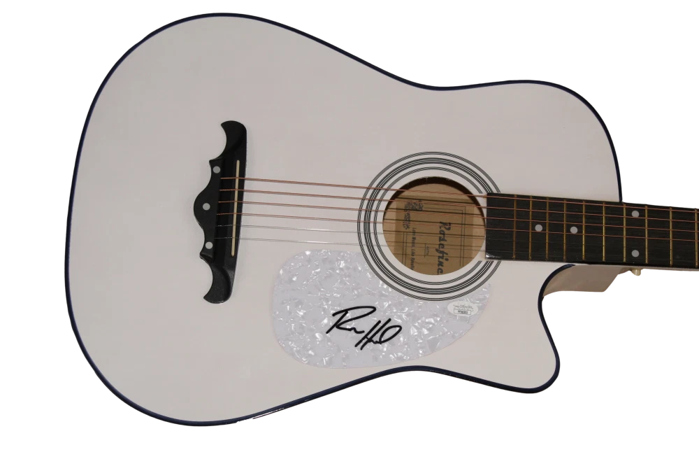 RYAN HURD SIGNED AUTOGRAPH FULL SIZE ACOUSTIC GUITAR - RARE! PELAGO W/ JSA COA