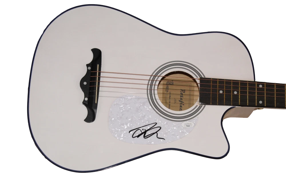 DEVIN DAWSON SIGNED AUTOGRAPH FULL SIZE ACOUSTIC GUITAR - DARK HORSE W/ JSA COA