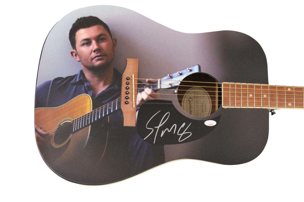 SCOTTY MCCREERY SIGNED AUTOGRAPH CUSTOM GIBSON GUITAR AMERICAN IDOL w/ JSA COA