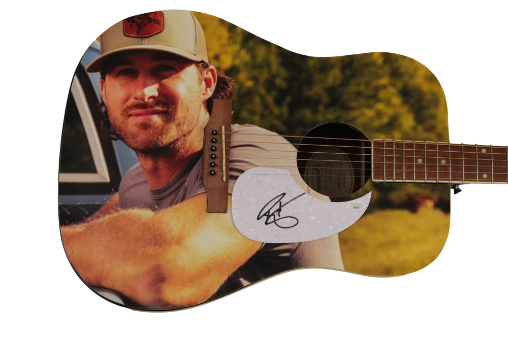 RILEY GREEN SIGNED AUTOGRAPH CUSTOM 1/1 GIBSON EPIPHONE ACOUSTIC GUITAR - JSA