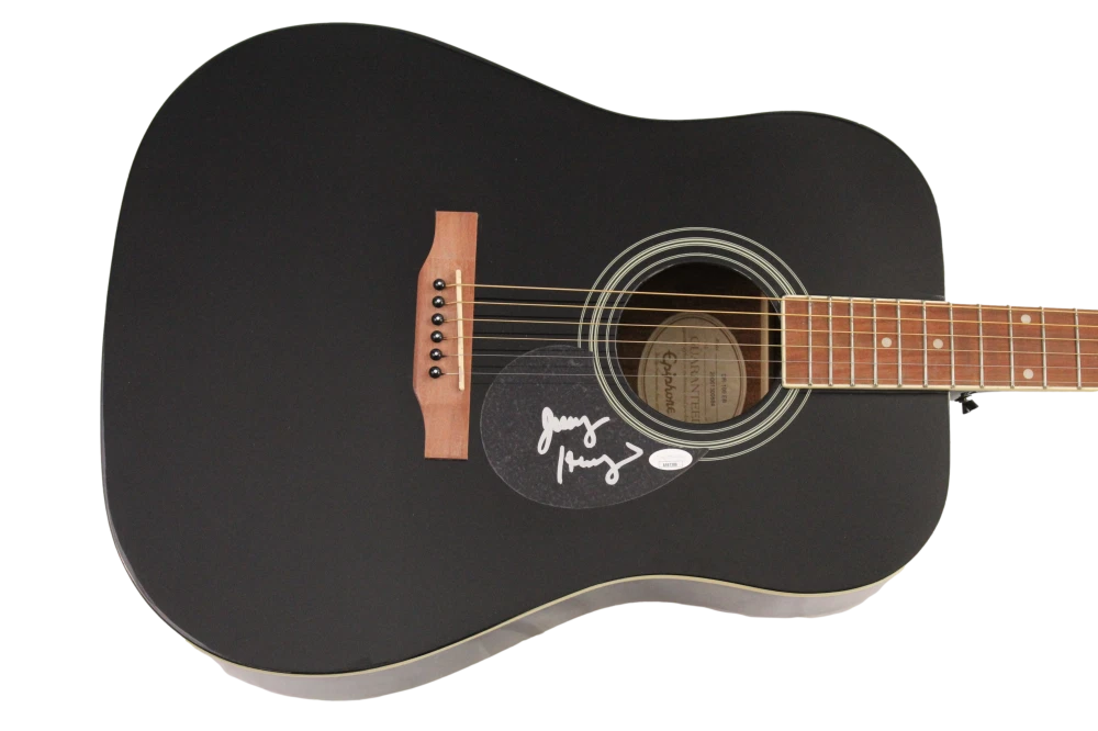 JIMMY HERRING SIGNED AUTOGRAPH EPIPHONE ACOUSTIC GUITAR WIDESPREAD PANIC JSA COA