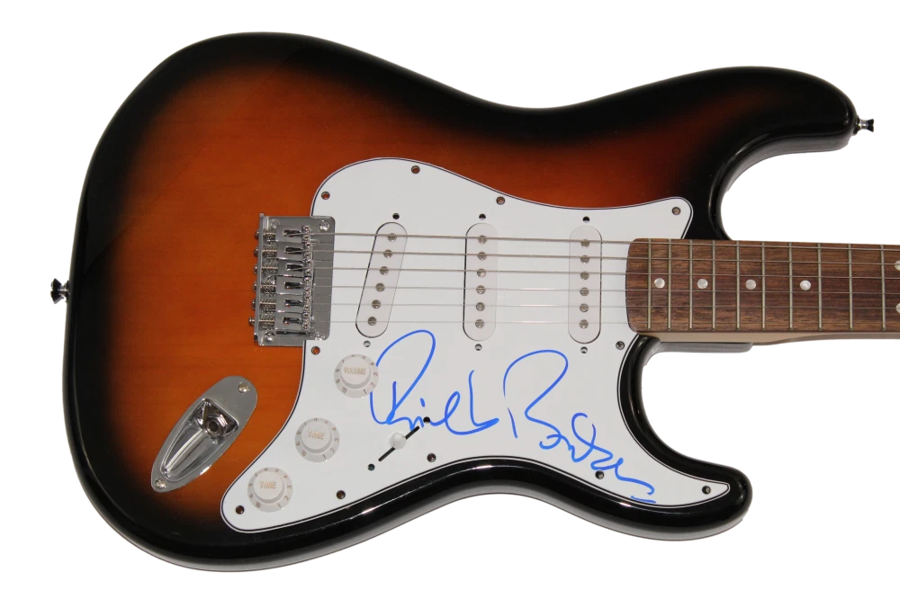 RICHARD BRANSON SIGNED AUTOGRAPH FENDER ELECTRIC GUITAR - VIGRIN GALACTIC JSA