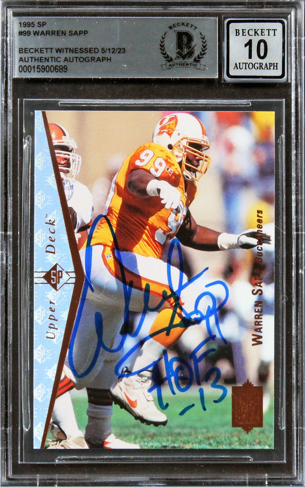 Buccaneers Warren Sapp 
