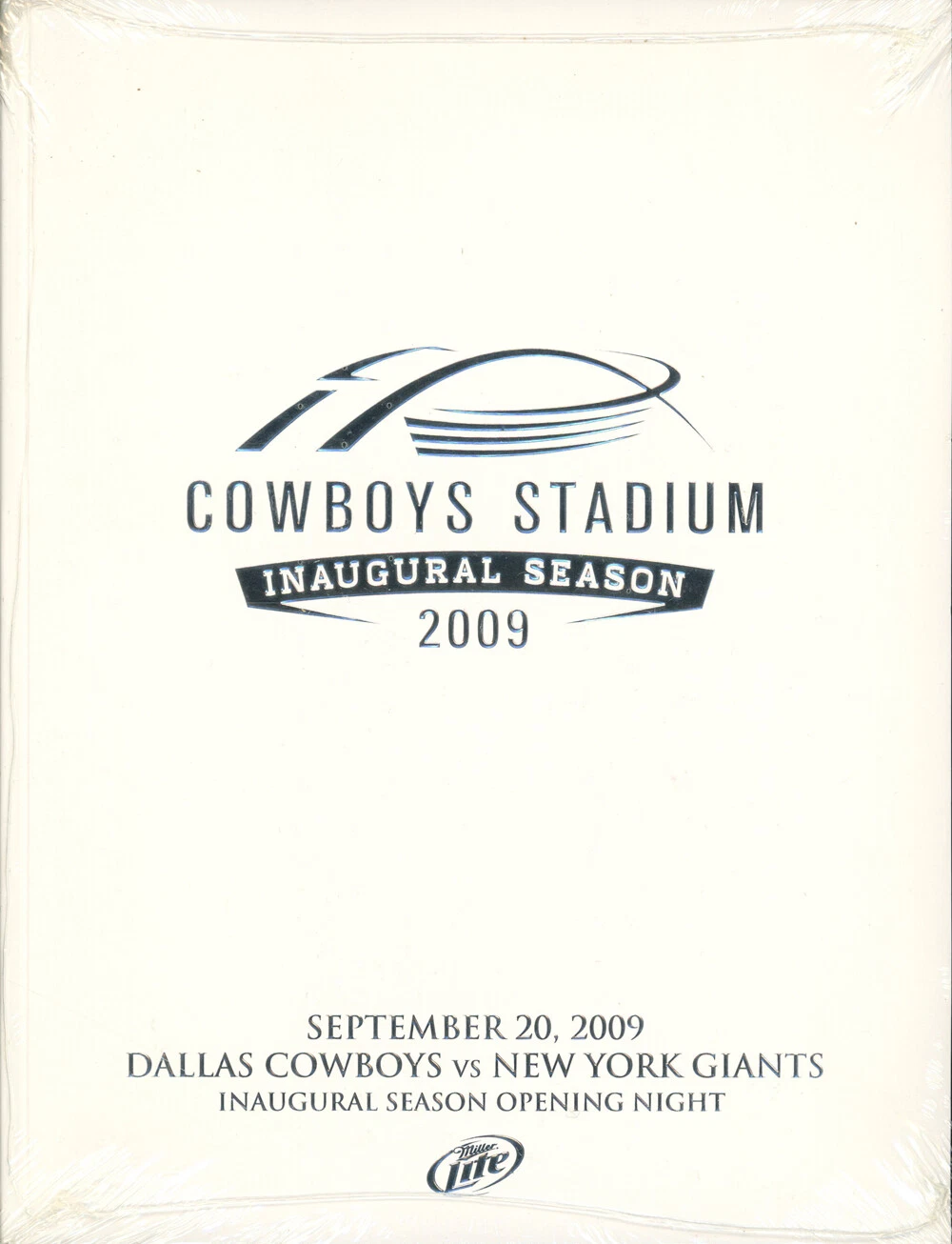 Dallas Cowboys Stadium Inugural Season 9/20/2009 Opening Night vs Giants 38346