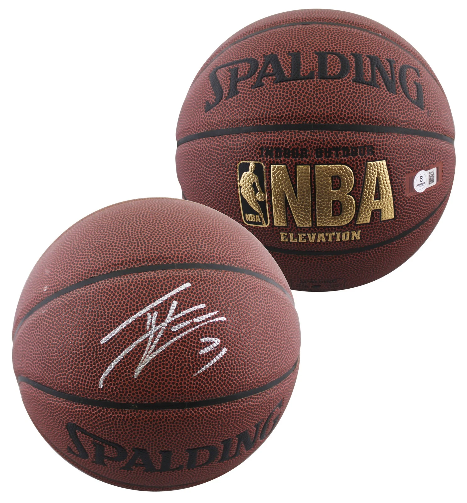 Nuggets Ty Lawson Authentic Signed Spalding I/O Basketball BAS #BR84343