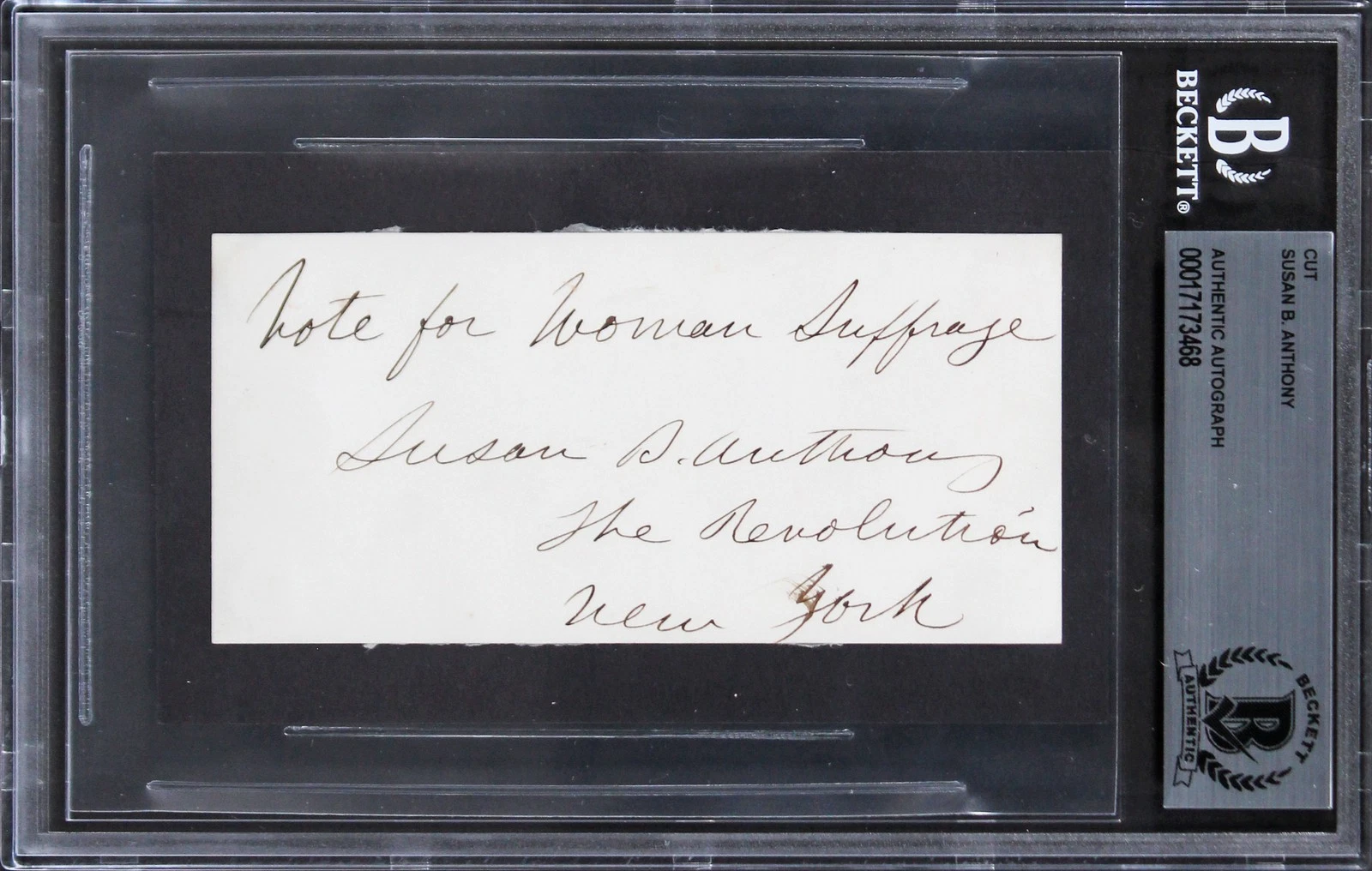 Susan B. Anthony 
