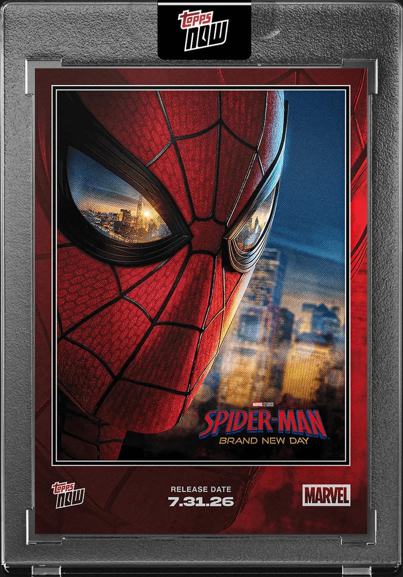 2026 Topps Now Marvel Spider-Man #SM01 Brand New Day Cover Art Card