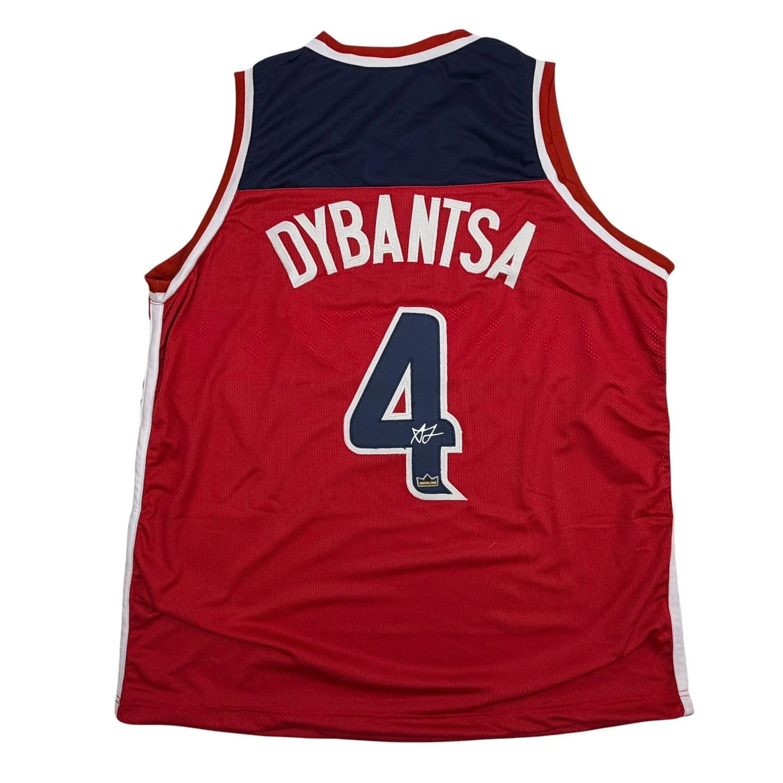 Facsimile Autographed AJ Dybantsa Washington Red Reprint Auto Jersey XL