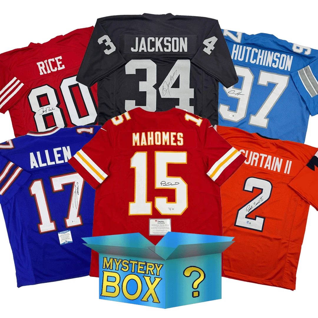 Autographed/Signed DIAMOND Series 4 Jersey Mystery Box PSA JSA BAS COA