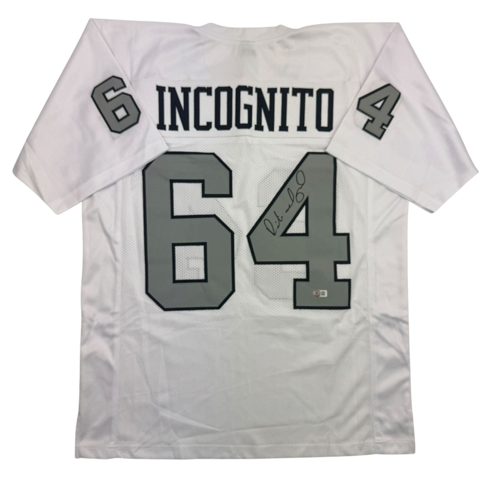 Autographed/Signed Richie Incognito Las Vegas Color Rush Jersey Beckett COA