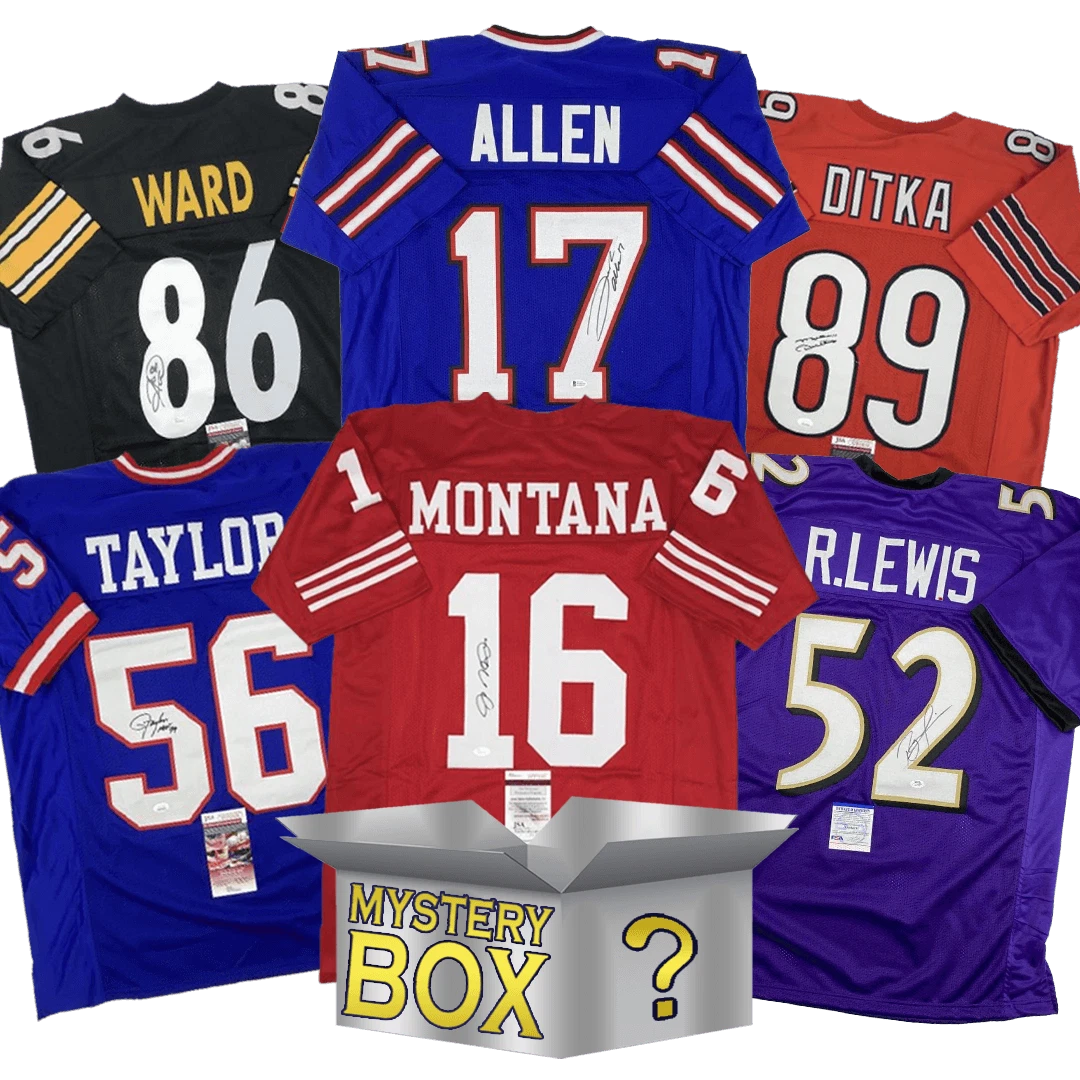 Signed SILVER Series 1 Jersey Mystery Box with PSA JSA or Beckett COA