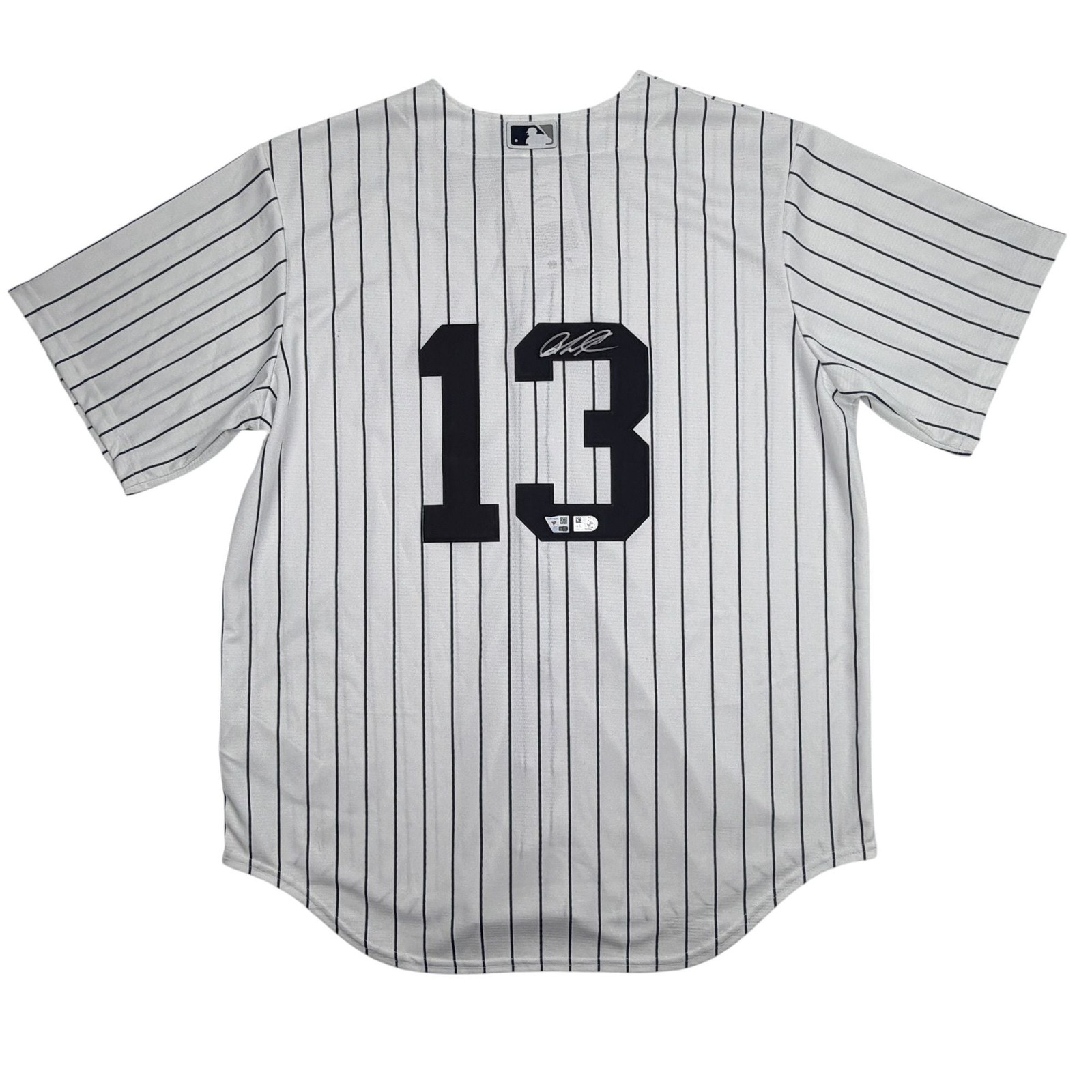Autographed/Signed Jazz Chisholm Jr Yankees Jersey Authentic Fanatics COA