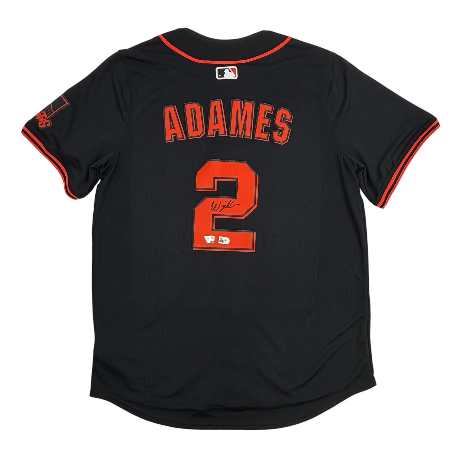 Autographed/Signed Willy Adames SF Giants Authentic Jersey Fanatics MLB COA