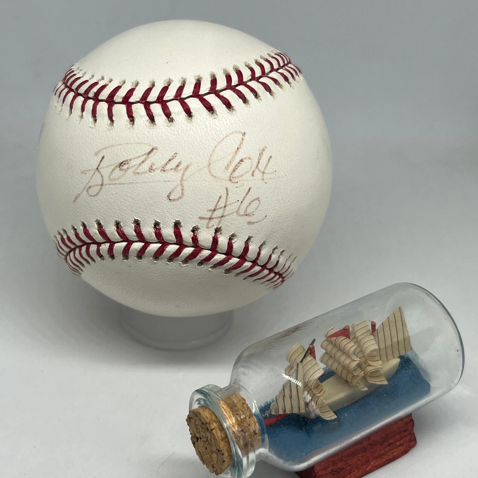 Bobby Cox signed Rawlings ONL Baseball JSA COA Braves Manager HOF Rare A3469