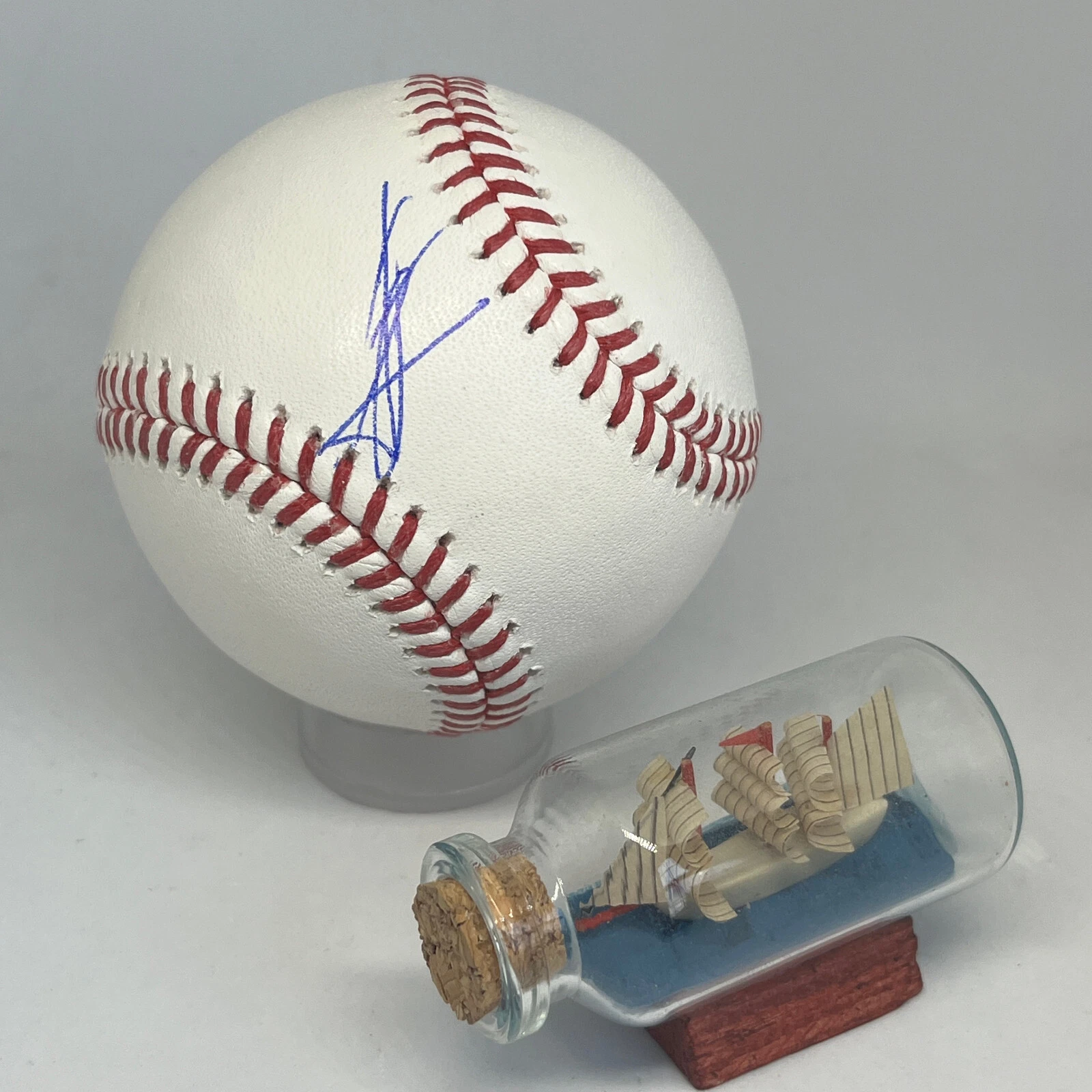 Javier Milei signed Rawlings OML Baseball JSA COA President Argentina A3533