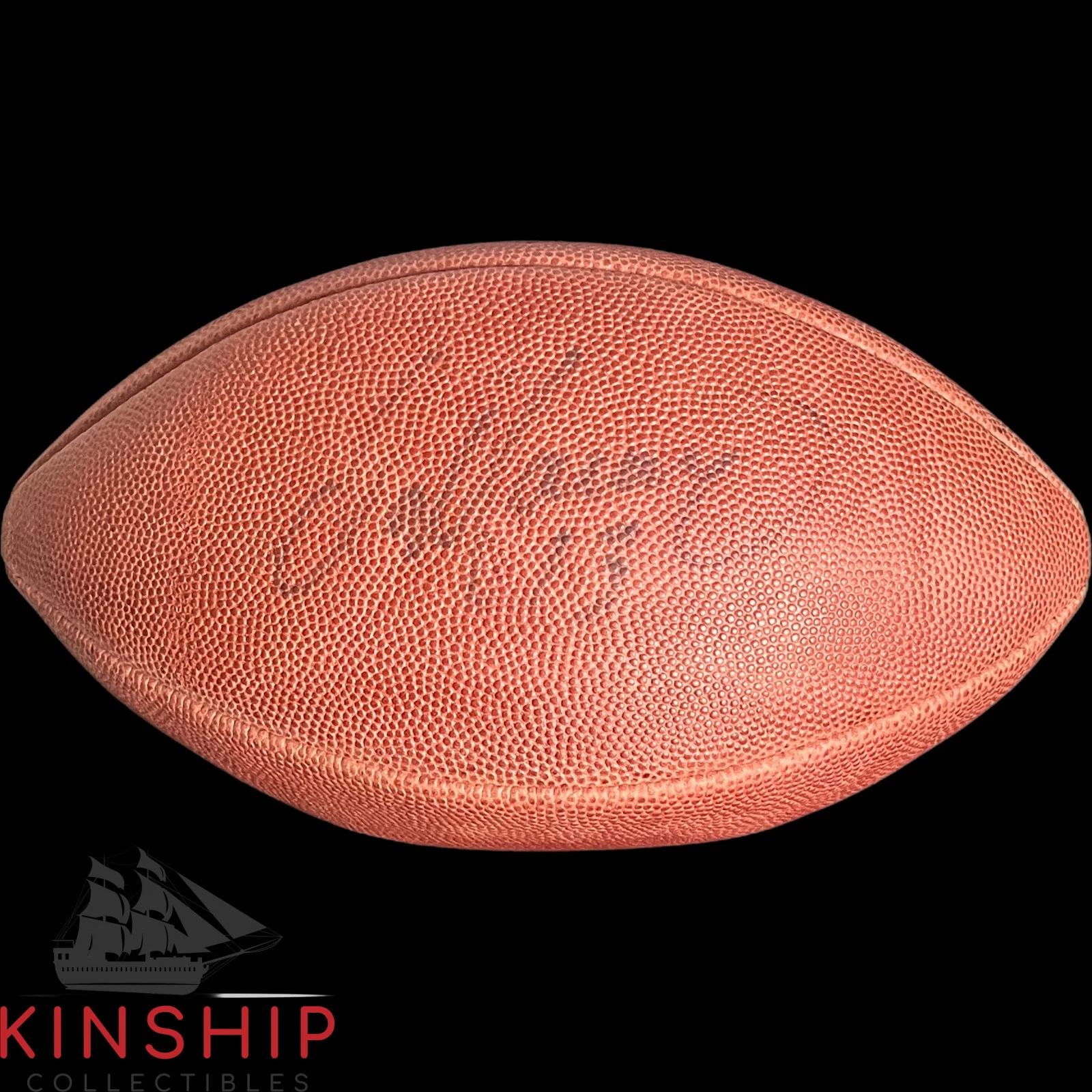 Dan Marino signed Wilson NFL Football Upper Deck UDA COA Dolphins HOF Auto A3534